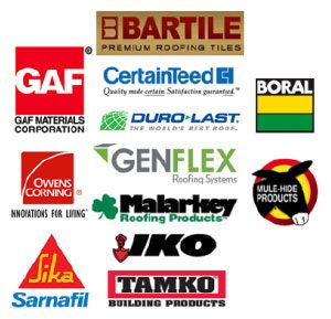 a to z roofing brands we offer