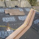 installation of shingles over underlayment on denver roof