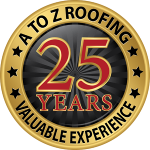 A to Z Roofing 25 Years Seal