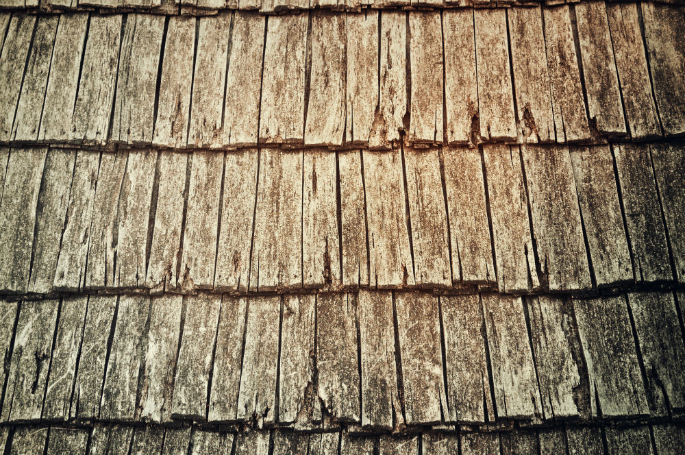 degraded roof