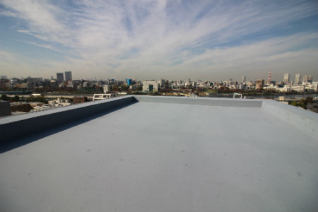flat roofing drainage