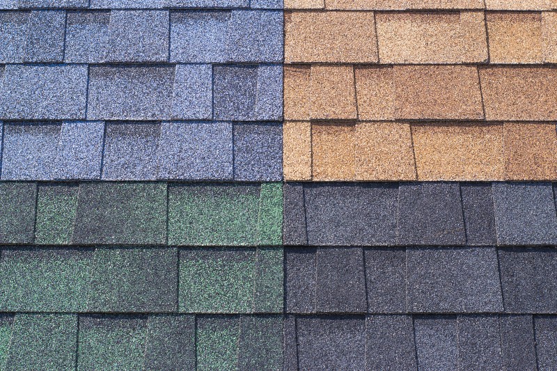 painted roof shingles