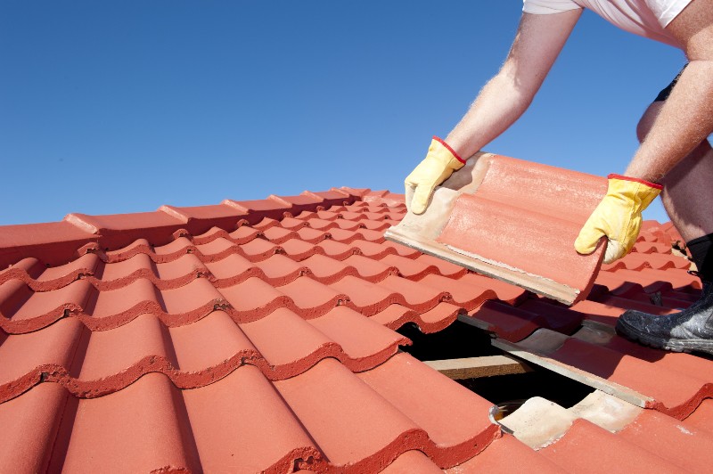 clay tile roof replacement