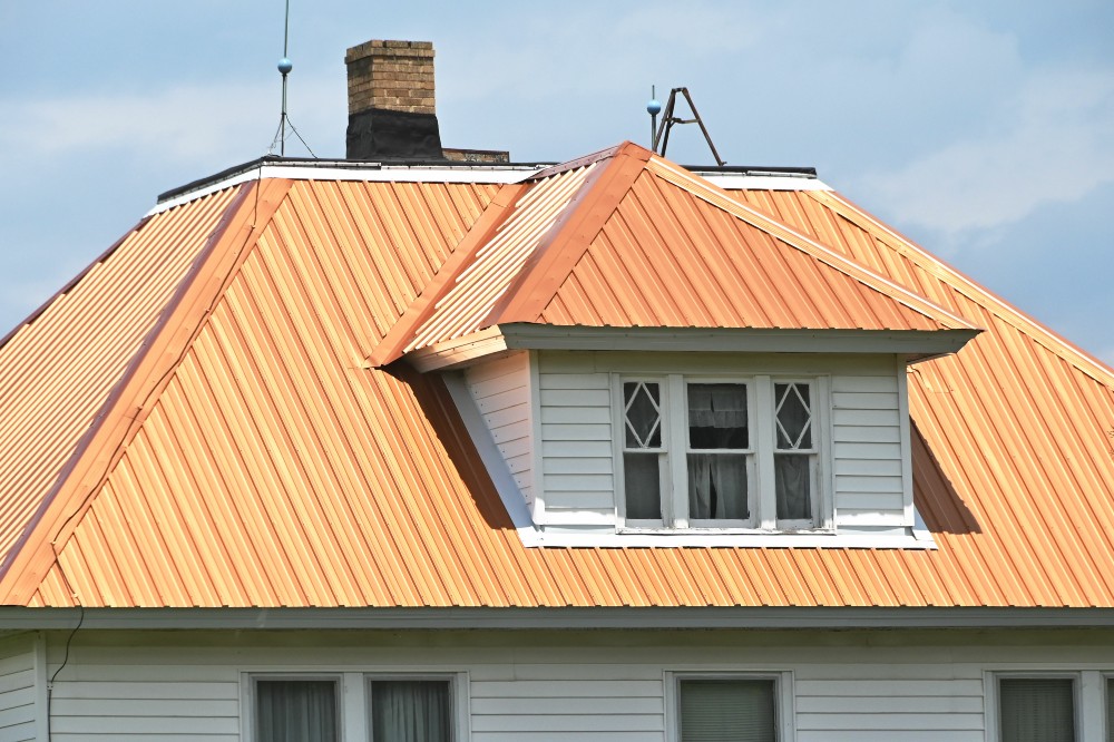 copper roof