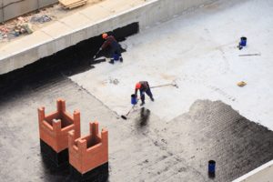 silicone roof coating installation