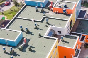building with flat roof